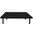 thumbnail image 3 of Primo ZenBase Upholstered Platform Bed Frame – Full Size, Black Fabric, No Box Spring Needed, Modern Low Profile for Bedroom or Guest Room Use, 3 of 5