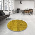 thumbnail image 4 of Ahgly Company Tapis d'Intérieur Lavables en Machine, Carrés Transitionnels Brun Bisque Foncé, Carrés de 5 Pi, 4 of 7