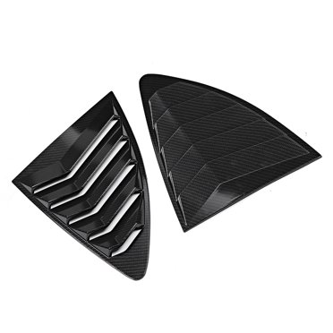 Window Louvers,2pcs Rear Window Louvers Side Window Louvers Rear Window Louvers Compact and Lightweight