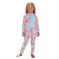 thumbnail image 4 of JTieacloth Girls Swimwear Two Piece Rash Guard UPF 50+ Sun Bathing With Swim Shorts,Sizes 5-6 Years, 4 of 4