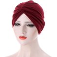 thumbnail image 4 of ORUYROP Chimio-Sommeil Turban Couvre-Chef Bonnet Chapeau pour la Perte de Cheveux de Patients Atteints de Cancer, 4 of 7