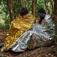thumbnail image 1 of Sentmoon Picnic Mat Outdoor Emergency Blanket Portable Saving Blanket Outdoor Survival Cold Insulation Blanket Reflective, 1 of 10