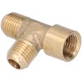thumbnail image 2 of Brass Pipe Fittings, Strong Durable 3-Way Adapter Simple Operation  Airtightness Easy Installation  For Air Pump Accessories For Pneumatic Accessories, 2 of 8
