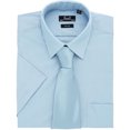 thumbnail image 2 of Premier Chemise de Travail Formelle en Popeline Unie à Manches Courtes pour Hommes, 2 of 4
