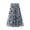 Blue, variant on Jovati Women's Long Tulle Tutu Skirt with 3D Flower Embroidery, Solid Color High Waist Mesh Midi Swing Skirt