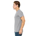 thumbnail image 3 of Bella T-Shirt Unisexe en Canevas à Col Ras du Cou, Manches Courtes, Mélange, m, 3 of 3