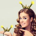thumbnail image 4 of ABee Festival Small Bees Small Animals Antennae Headwear Hair Band Performance Props, 4 of 4