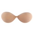 thumbnail image 1 of Adhesive Bra Strapless Sticky Invisible Push up Silicone Bra for Backless Dress with Nipple Covers Nude, 1 of 3