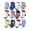 A, variant on yocbz Toddler Socks 12PC Children Socks Comfortable Soft Fashion Cute Cartoon Children Floor Socks G,1-3 Years