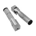 thumbnail image 1 of QualitChoice 2Pcs Motorcycle Footpegs Easy Installation Wear Resistant Footrests Replaces Silver 12.1x2.4cm, 1 of 5