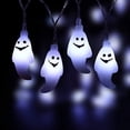 thumbnail image 4 of String Light Ghost Shape Festival Decoration 10/20/40 LEDs Halloween Fairy Lamp Ornament for Home, 4 of 12