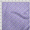 thumbnail image 4 of oneOone Rayon Violet Fabric Fruits Peach Craft Projects Decor Fabric Printed By The Yard 56 Inch Wide, 4 of 4