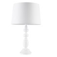 thumbnail image 3 of Martha Stewart Astoria Lampe de Table Traditionnelle en Résine et Tissu Blanc Mat, 3 of 6