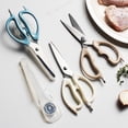 thumbnail image 5 of Heavy Duty Kitchen Scissors, Stainless Steel Multi-Functional Food Shears with Magnetic Sheath, Can Opener Bottle Opener Screwdriver, for Chicken Vegetables, 5 of 5