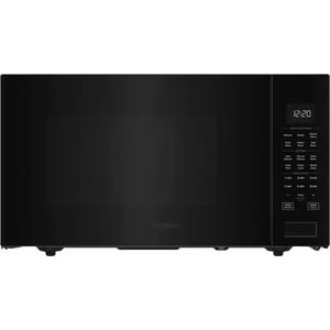 Whirlpool 1.6 Cu. Ft. Countertop de cuisson des détecteurs Micro-ondes, 1200W, Commandes tactiles électroniques, noir, WMCS7022RB