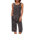 thumbnail image 1 of Baikeli Womens Sets on Sale Two Piece Outfits for Women Plus Size Suits Striped Tops Drawstring Waist Pants Jogger Sets with Pockets Women Matching Sets Outfits, 1 of 7