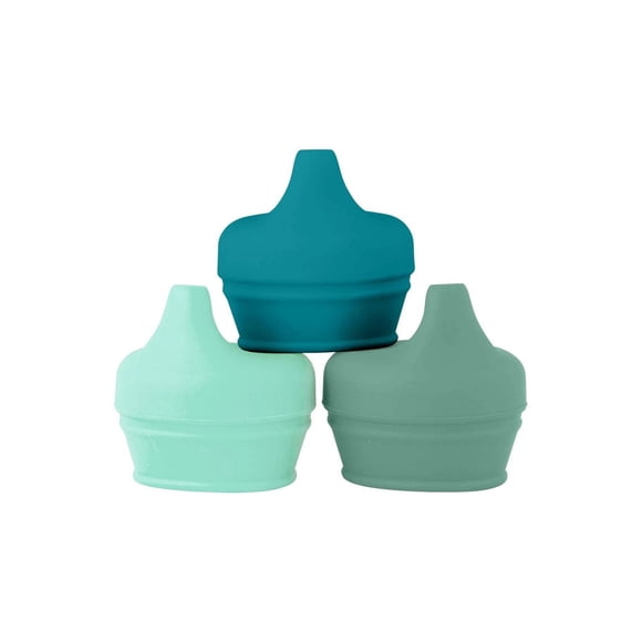 Boon SNUG Spout Universal Sippy Lids Green