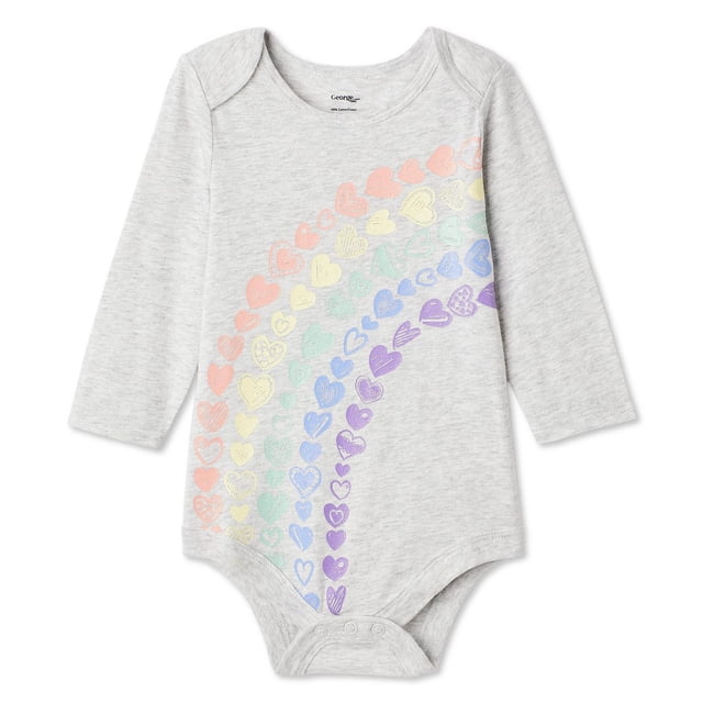 Cache-couche avec imprimé graphique George pour bébés filles