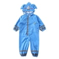 thumbnail image 1 of Agiferg Imperméable une-Pièce Tridimensionnel Garçon Bébé Enfant Fille Mince à Capuche Imperméable Enfant, 1 of 1