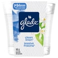 thumbnail image 1 of Glade® Scented Candle Air Freshener, Clean Linen, 1 of 9