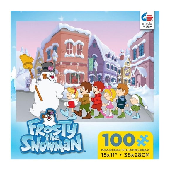 Ceaco Frosty the Snowman Casse-tête 100 pièces Suivez Frosty