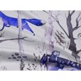 thumbnail image 5 of oneOone Rayon Medium Blue Fabric Deer Sewing Craft Projects Fabric Prints By Yard 56 Inch Wide, 5 of 5