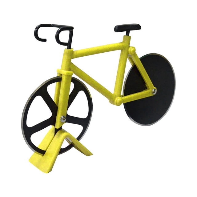 Roue en Plastique Inoxydable Style Vélo Rouleau Coupe-Pizza Outils de Cuisine