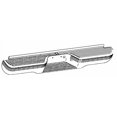 thumbnail image 2 of Westin Automotive 31000 Bumper Perfect Match One Piece Design; Direct Fit; Mounting Hardware Included; Chrome Plated Steel; With License Plate Mount/ Black Step Pad, 2 of 3