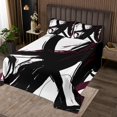 thumbnail image 2 of Erosebridal Adults Geometry Coverlet Set Queen, Minimalst Splash Bedding Set, Modern Fashion Decor, 2 of 5