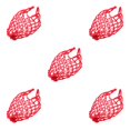 thumbnail image 1 of Baohd Sac en Filet pour Ballon 1/2/3/5 Sac de Transport pour Ballon de Basketball Filet de Rangement Support Rouge 5 Pcs, 1 of 1