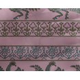 thumbnail image 4 of oneOone Georgette Viscose Fabric Floral & Peacock Block Print Fabric By Yard 42 Inch Wide, 4 of 4