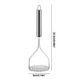 thumbnail image 3 of TIMIFIS Kitchen Gadgets Potato Masher Stainless Steel Masher Mashed Potato Press Food Mashers Crushers Kitchen & Dining, 3 of 8