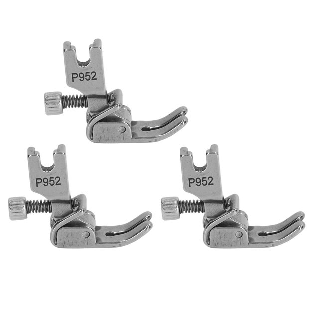 3pcs Shirring Gathering Presser Foot Steel Industrial Sewing Machine Accessories For Quilting And Sewing