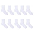 thumbnail image 1 of Athletic Works Women's Mid-Crew Socks 10-Pack, 1 of 1