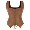 thumbnail image 1 of UPPADA Corset Haut avec Manches en Liquidation, Hauts Corset pour Femmes Steampunk Corset Haut à Lacets Corset Overbust Corset Floral Haut Corset Bustier Haut Mignon Corset Underbust, 1 of 7