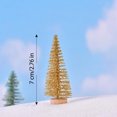 thumbnail image 2 of EGNMCR Fake Flowers, Artificial Flowers Simulation Plant Christmas Snow Tree Sand Table Landscaping PVC Decoration Gift bottle cover, 2 of 2