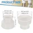 thumbnail image 2 of Uxcell Duct Reducer, Pipe Increaser Adapter Ducting Airflow Tube Pipe Fittings 6" to 4", 2 of 6
