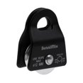 thumbnail image 1 of jinwen 20KN Small Lightweight Mobile Rope Pulley Single Ball Bearing For Outdoor Rock Climbing Mountaineering Tree Surgeon Caving Rigging Black/ - Black, 1 of 6