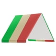 thumbnail image 3 of Bâche de Remplacement Imperméable pour Balançoire Toit Tente Pare-Soleil Ensemble de Balançoire Vert Beige Rouge, 3 of 8