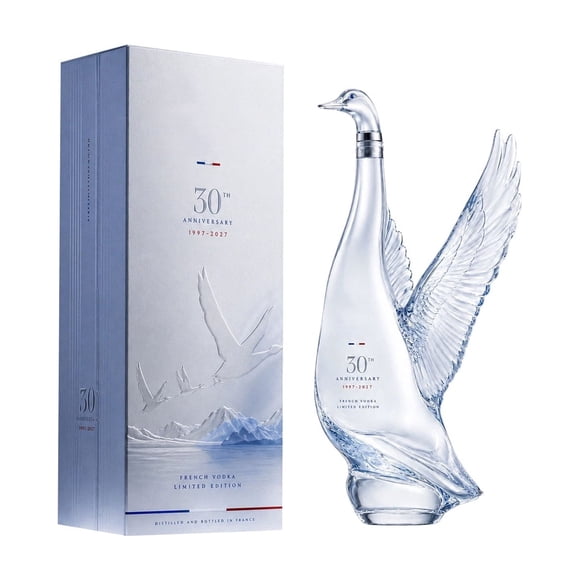 Grey Goose 30th Anniversary Decanter Bottle,Grey Goose 30th Anniversary 1996-2026 Vod.ka Bottle Whiskey Bottle 11.84Oz Father's Day Gift for Whiskey Lovers