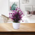 thumbnail image 4 of 1Pcs Artificial Bonsai High Simulation Ornamental Realistic Artificial Bonsai Fake Flower Potted Ornament for Hotel, 4 of 10