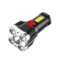 thumbnail image 2 of Canada Day Kcavykas Back to School Season,Five Explosion LED Flashlight Super Bright Rechargeable Camping Flashlight Table Lamp Outdoor Lighting, 2 of 6