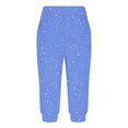 thumbnail image 4 of tarylea Womens Capri Pants Stretchy Drawstring Low Rise Jogger Pants Soft Comfy Lounge Cropped Yoga Pants with Pockets, 4 of 4
