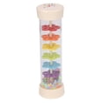 thumbnail image 2 of Wooden Rain Stick Enhance Hand Eye Coordination, Music Enlightenment For Early Education And Parent Child Interaction, Safe Material, 2 of 8