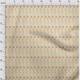 thumbnail image 3 of oneOone Viscose Chiffon Fabric Diamond Geometric Print Sewing Fabric BTY 42 Inch Wide, 3 of 4