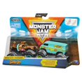 thumbnail image 2 of Monster Jam, Official Scooby Doo vs. Mysterty Machine Die-Cast Monster Trucks, 1:64 Scale, 2 Pack, 2 of 5