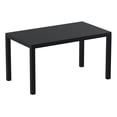 thumbnail image 1 of Compamia Ares 55" Resin Patio Dining Table in Black, 1 of 4