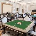 thumbnail image 4 of EGNMCR Room Decor Home Decor Mahjong Mat Reduction Mahjongg Table Mat Mahjong Accessories Tablecloth Game Poker Domino Game Game Mat For Card Board And Tile Games 70x70cm a tablecloth, 4 of 5