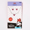 thumbnail image 1 of Claire's Disney License Minni Mouse Gemstone Necklace and Matching Earrings for Libra, 1 of 4