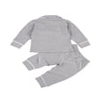 thumbnail image 4 of Ensembles de Pyjama en Coton pour Bébé à Manches Longues, à Simple Boutonnage, 4 of 5